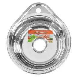 Мойка кухонная врезная Аccoona AB4539 (450*390) | фото