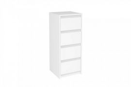 АЙДЕН КМ06-400 Комод 4 ящика (белый) | подробнее АЙДЕН КМ06-400 Комод 4 ящика (белый) | фото