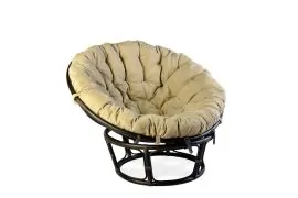 Кресло Папасан 23/01 с подушкой (Венге матовый) | фото